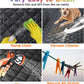 6-In-1 Dog Car Seat Cover for Back Seat, Waterproof Dog Car Hammock with Mesh Window, Non-Slip Pet Backseat Protector for Cars, Trucks and Suvs